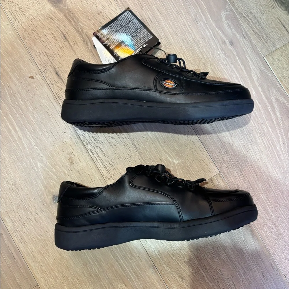 Dickies Men's Black Casual Leather Shoes NWT